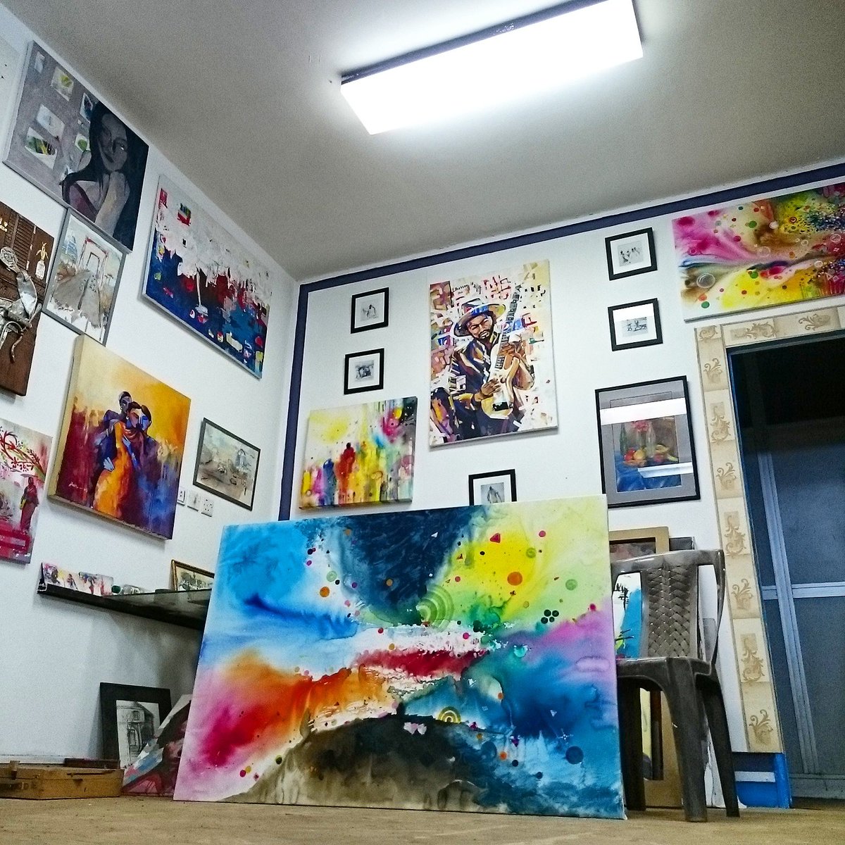 galalgoly's tweet photo. #Work_on_progress
#painting #artworks #art #ink #abstract#contemporaryart #acrylic #fineart #gallery #color#studio https://t.co/eiTmCEpfTC