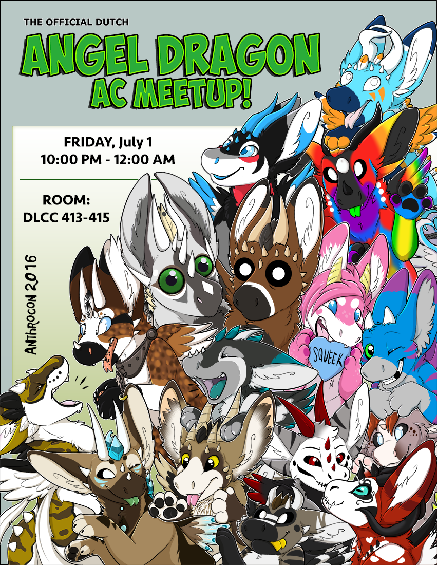 TheInodog's tweet photo. I'm so excited! everything is done for the Dutch angel dragon panel! So much fun last year lets do it again! https://t.co/5z0mLORWp9