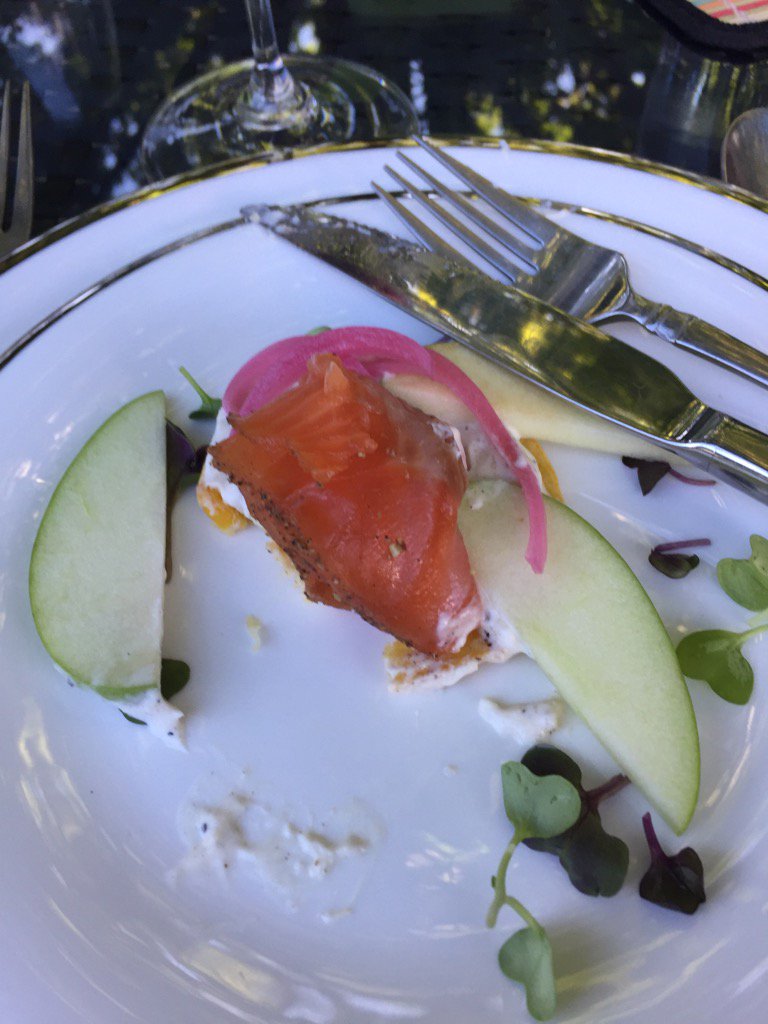 Private dinner at the Manse, #PrinceEdwardCounty. Chef Chris is so talented.