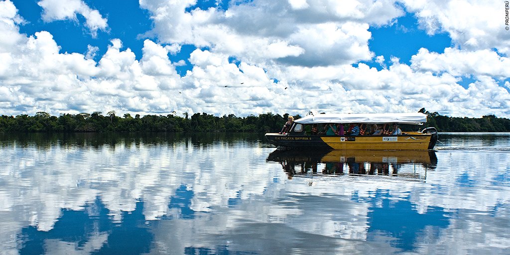 The Pacaya Samiria National Reserve will let you enjoy landscapes as #spectacular as this one! Visit it! #MadeinPerú