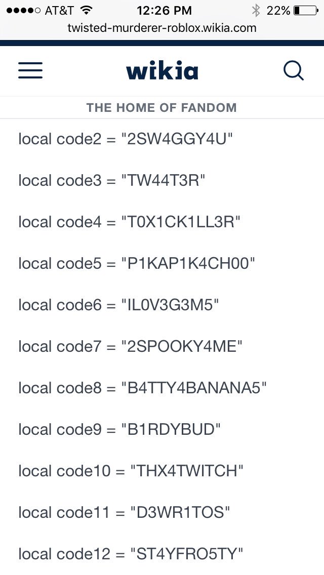 17 Roblox Twisted Murder Radio Codes - codes for a radio on roblox