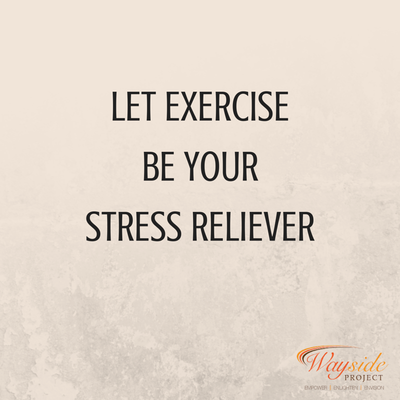waysideproject's tweet photo. Have you worked out today? Exercise is a natural stress reliever! #waysideproject #stressmanagement https://t.co/Q5d8DaPNxg