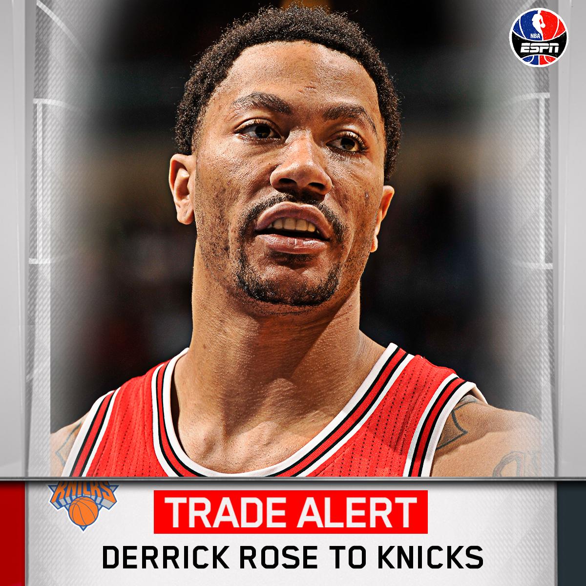 Knicks Acquire Derrick Rose From Bulls