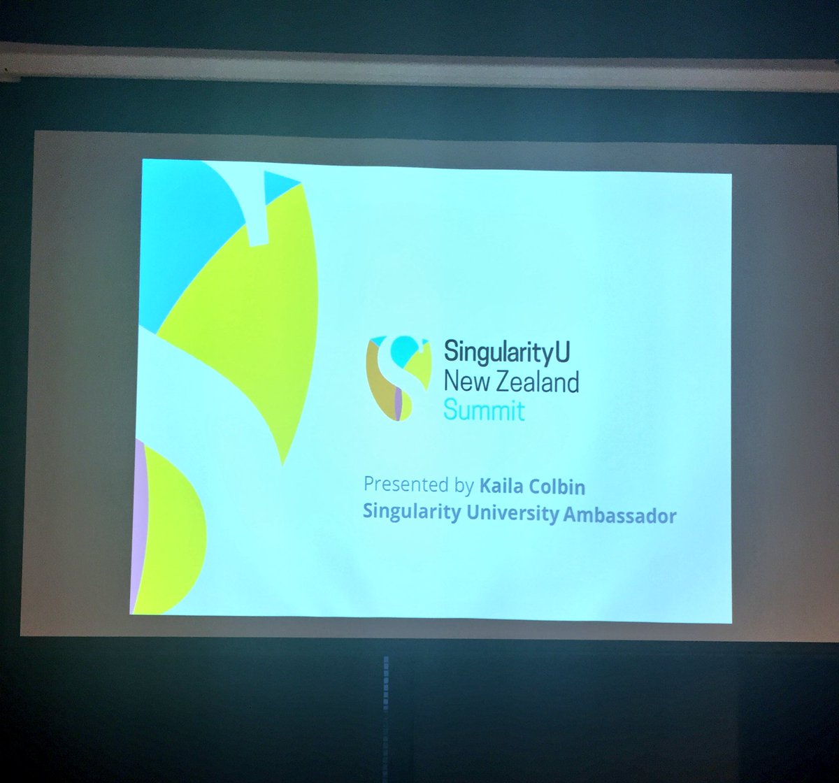 GridAKL's tweet photo. Getting excited about @kcolbin talking at this mornings @singularityu event #singularityuNZ what are ya up to? #tech https://t.co/cf3p31y2Y6
