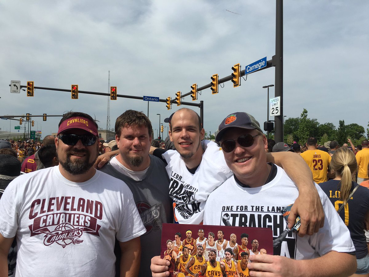 s3protection's tweet photo. #OneForTheLand thanks CAVS!  Love this town! https://t.co/KAhVSua5Lt