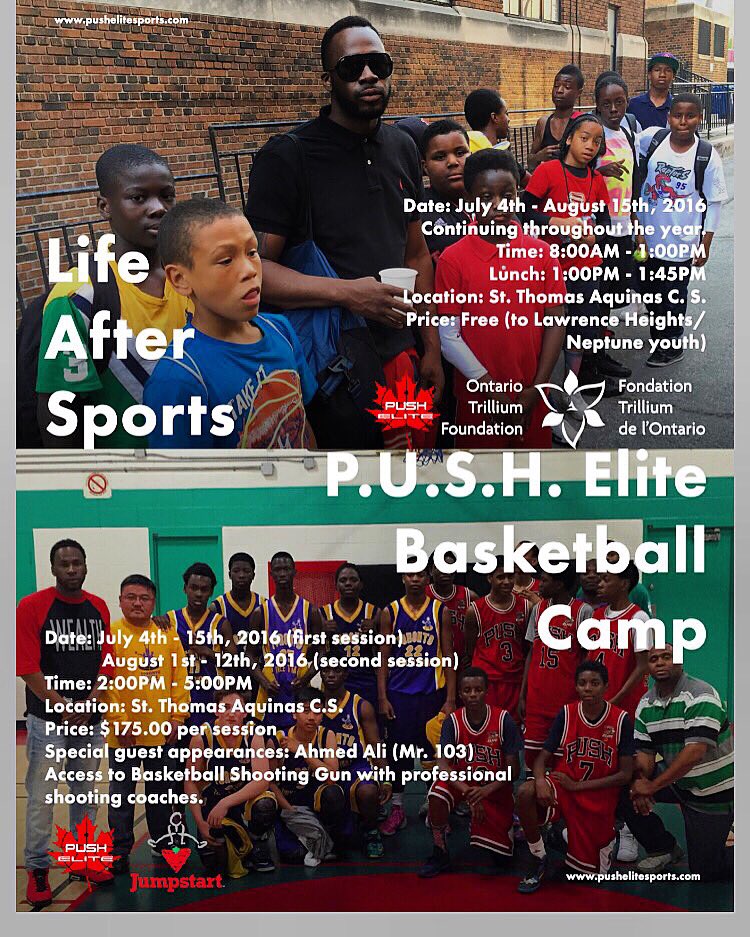 Pushelite1's tweet photo. #Pushelite basketball camp #Lifeaftersports year 2 registration now on https://t.co/0bxRtBpWdo @ctjumpstart https://t.co/fUYXQMBw5b