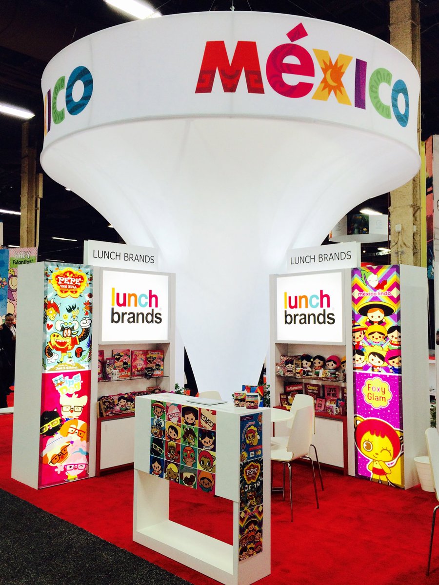 LunchBrands's tweet photo. Second day! @licensingexpo @UnMexicoLindo @foxyglam1 @Hipsdog @mexopolis @CLicensing @LIMALicensing https://t.co/fsXc3uei7C