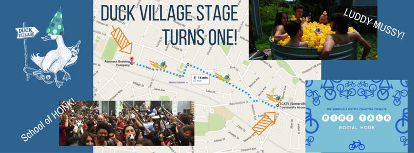 DuckStage's tweet photo. Get ready to get down with #bikes #brass #bands &amp; #beer all night! @AERONAUTbrewing #PARADE #honk #WOO
#secretboston https://t.co/xctSGSxMMc