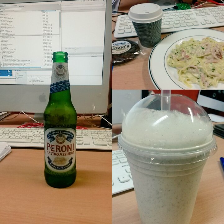 VickyDonachie's tweet image. #TechnologyTroubles in print shop #PrintShopFreebies helped #Mocha #Cookie #Carbonara #SnickersMilkshake  #Beer