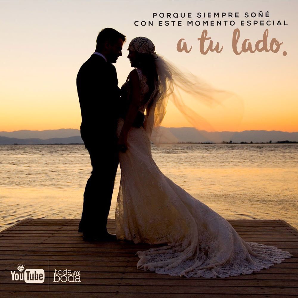 Porque cada vez que cierro los ojos me imagino allí de pie dando el sí <3