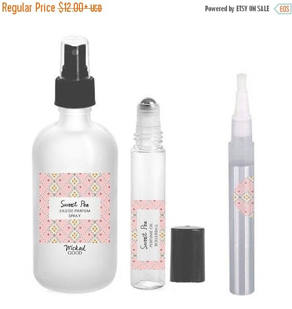 SALE - Sweet Pea | Scent Perfume Fragrance | Sweet Pea, Hyacinth,… etsy.me/28UXiWM #vegan #WickedGoodPerfume