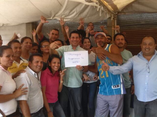 Warner_Jimenez's tweet photo. Hermanos, cumplimos en informar que ya en MONAGAS ALCANZAMOS LA META del 1 %, gracias a todos, mañana vamos por MAS https://t.co/nYocLEFYct