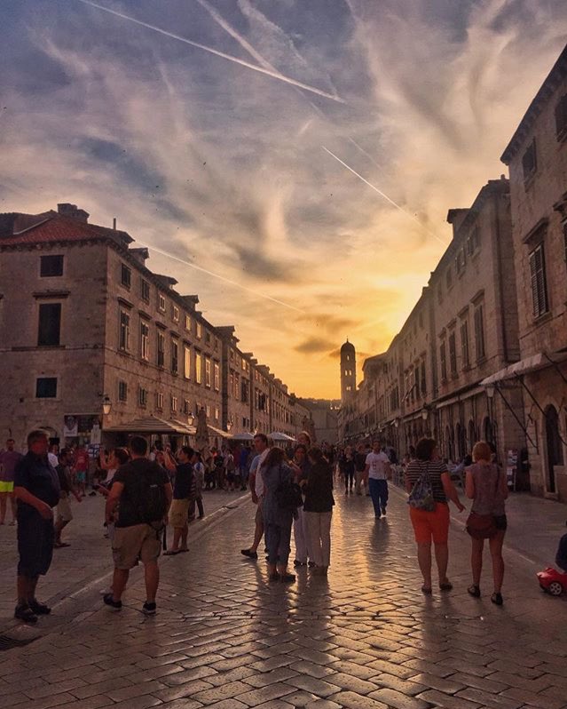 #sunset in #Dubrovnik ❤️