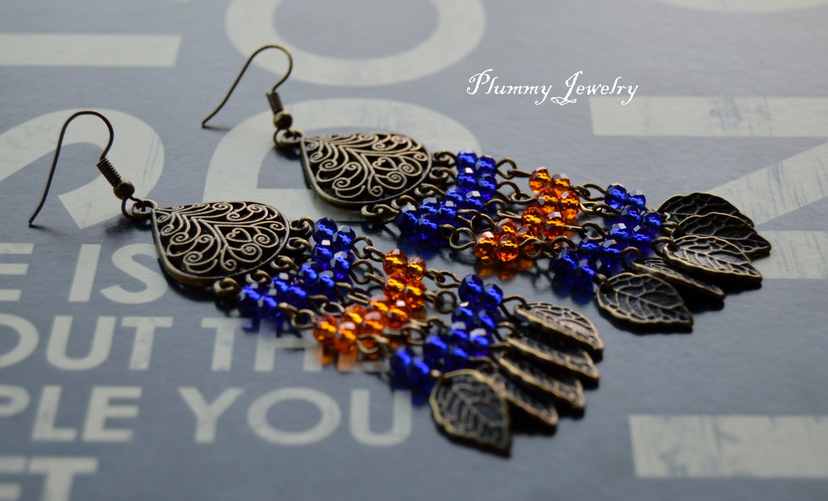 PlummyJewelry's tweet photo. #Vibrant #colors https://t.co/kY9buCMXPl #Blue #Orange #chandelierearrings #etsy #etsymntt #victorian #fashion #gift https://t.co/Q7nvTKEqHm