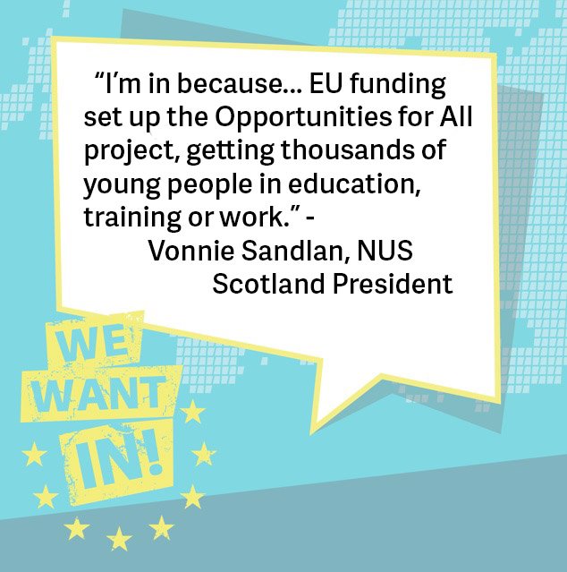 nusuk's tweet photo. Our education and opportunity is stronger in Europe #EUReferendum #EURefReady #StudentsIn @NUS_Vonnie https://t.co/4Jk17U5PnP
