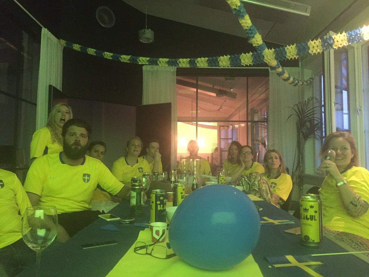 TheStoreStories's tweet photo. We're all here to show our support. Take it home Sweden. We know you can! #em2016 https://t.co/rVlD58nlEM