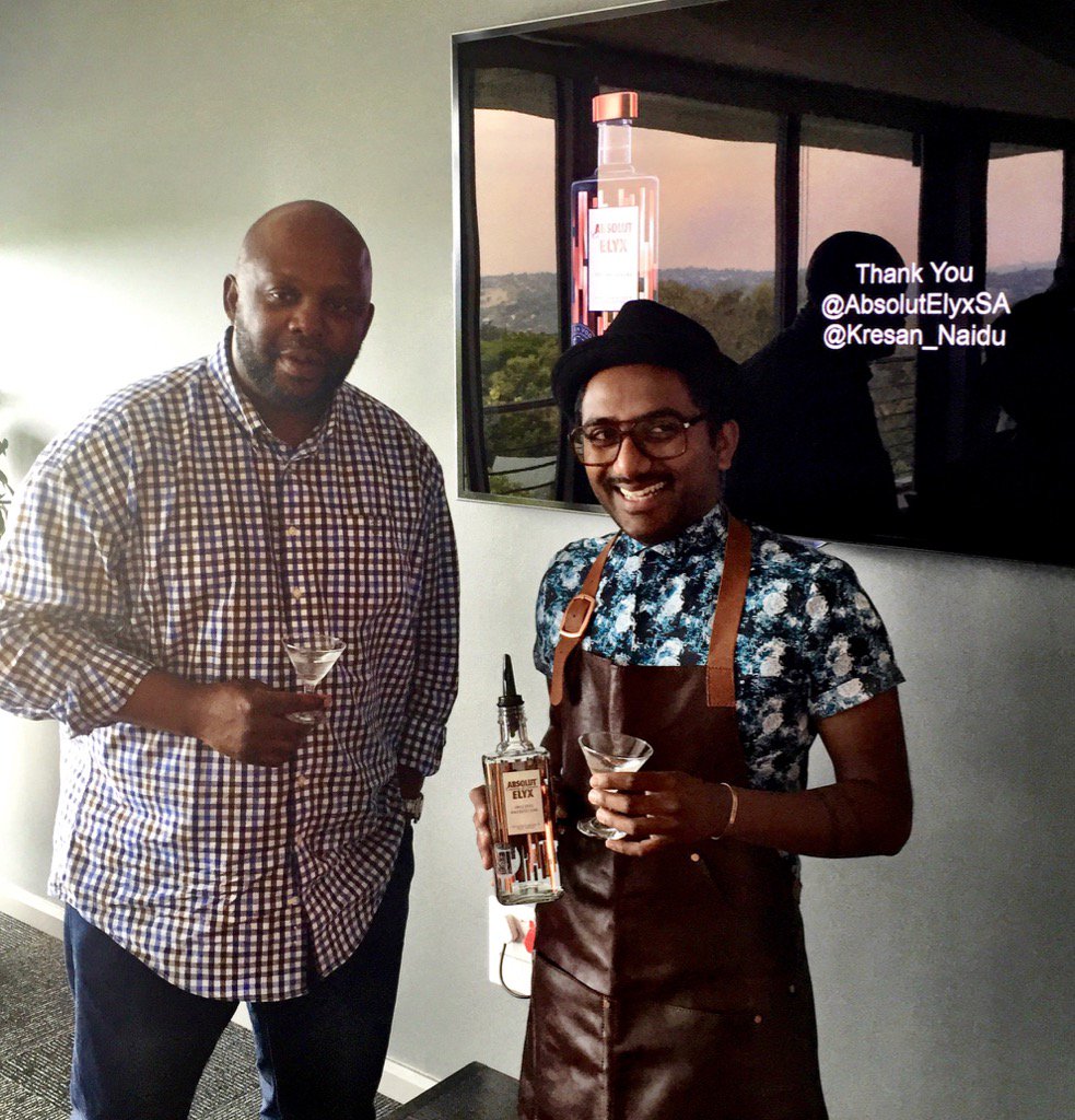 GregMaloka's tweet photo. Revived a cocktail my man @Kresan_Naidu taught me. #AbsolutBliss. @AbsolutElyxSA https://t.co/bNJHSo5HUh