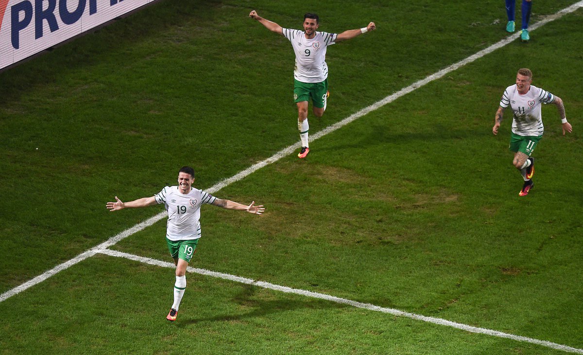 IrelandFootball's tweet image. The scenes in Lille are unbelievable! The supporters deserves this. The team deserve it. What a night!