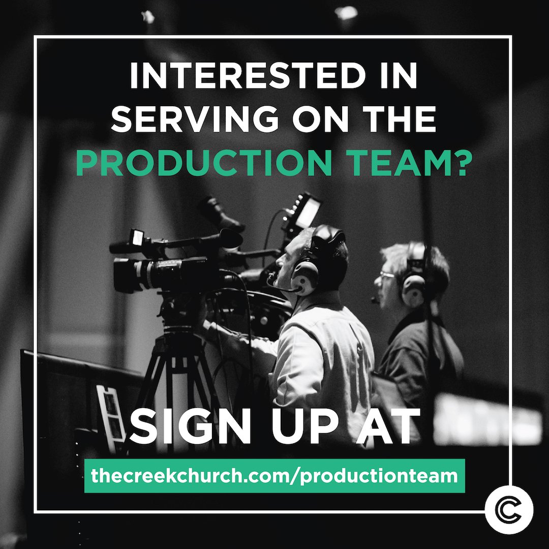 thecreekKY's tweet photo. Get involved with our production team! Sign up at https://t.co/1OzANQIJxw https://t.co/YLdiNXAHxJ