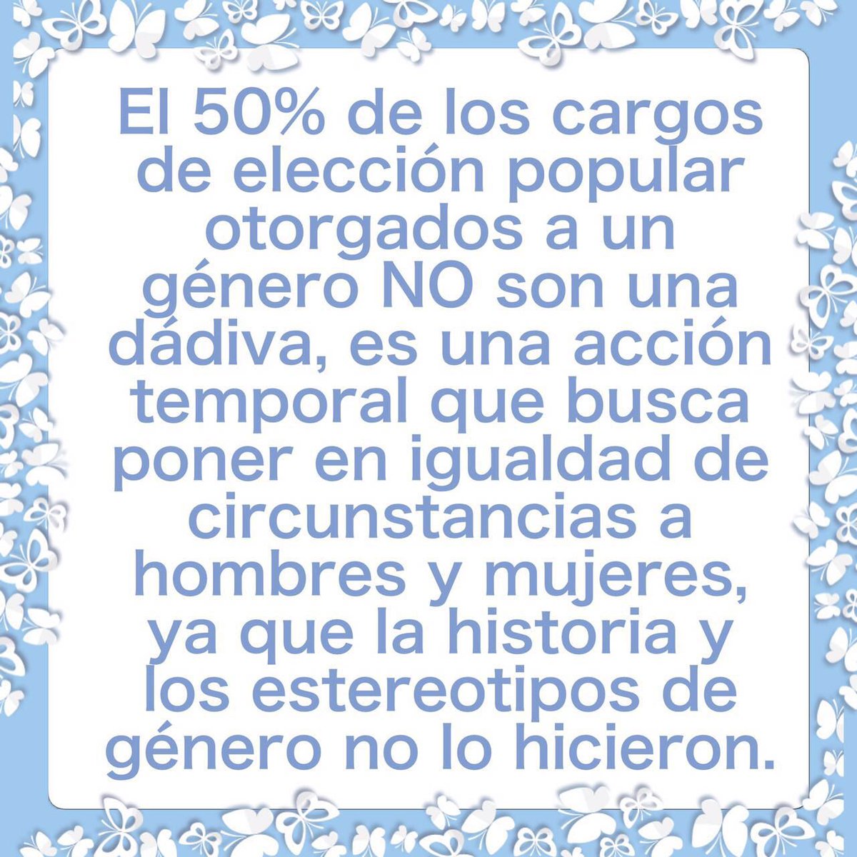 Igualdad de circunstancias a hombres y mujeres