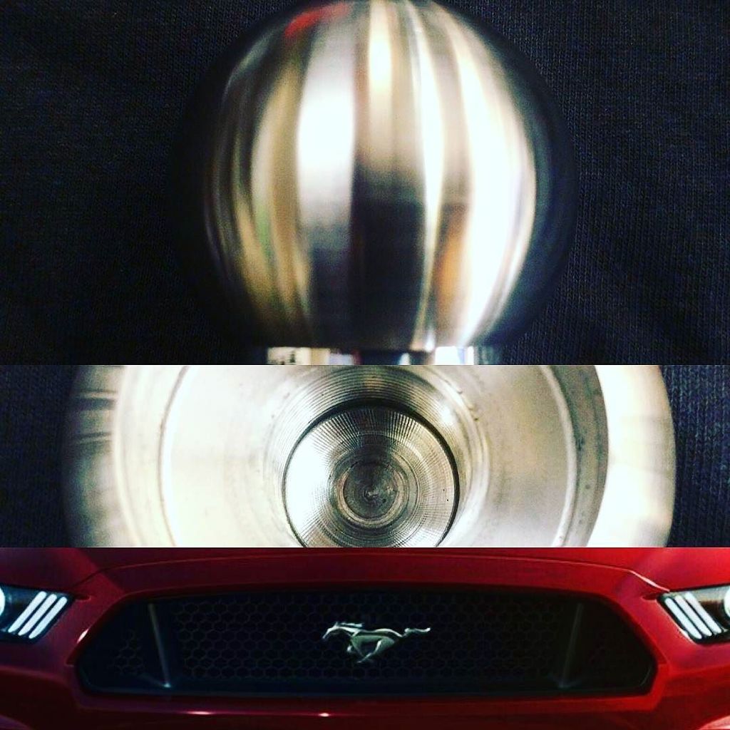 TWMPerformance's tweet image. New #twmperformance M1 Abrams #shiftknobs compatible with the large reverse lock-out collars on Ford Shifters. In s…