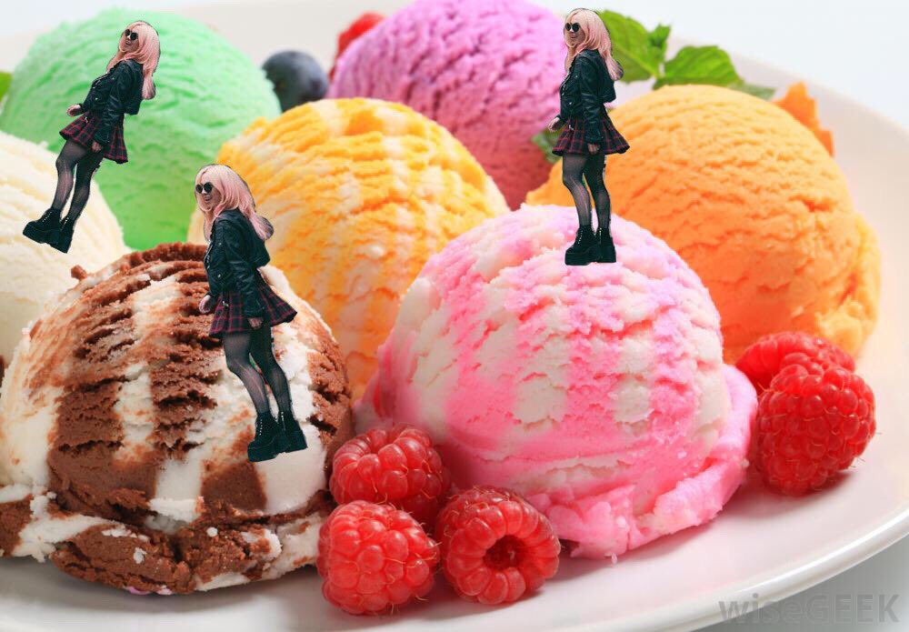 sizzydancing's tweet image. Sizzy dancing on some ice cream