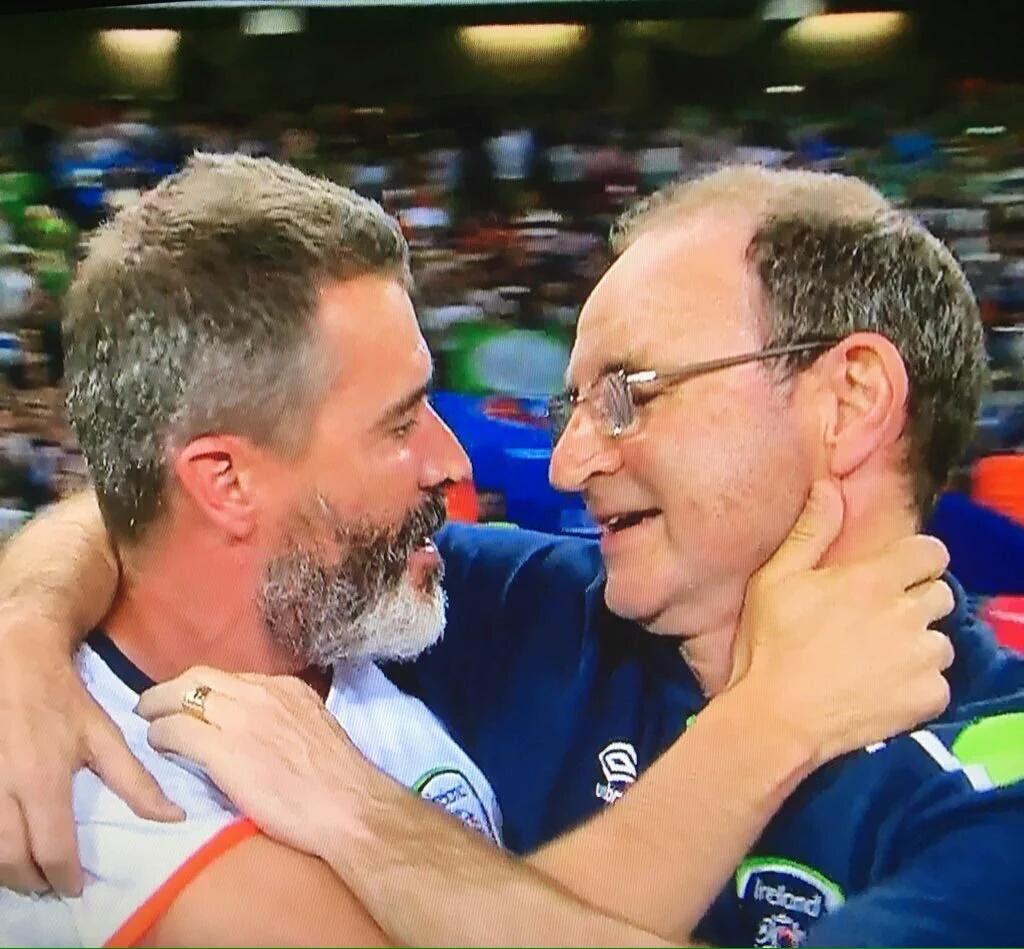 Ahhh ...... Happiness is.
#Ireland #IrelandvItaly
