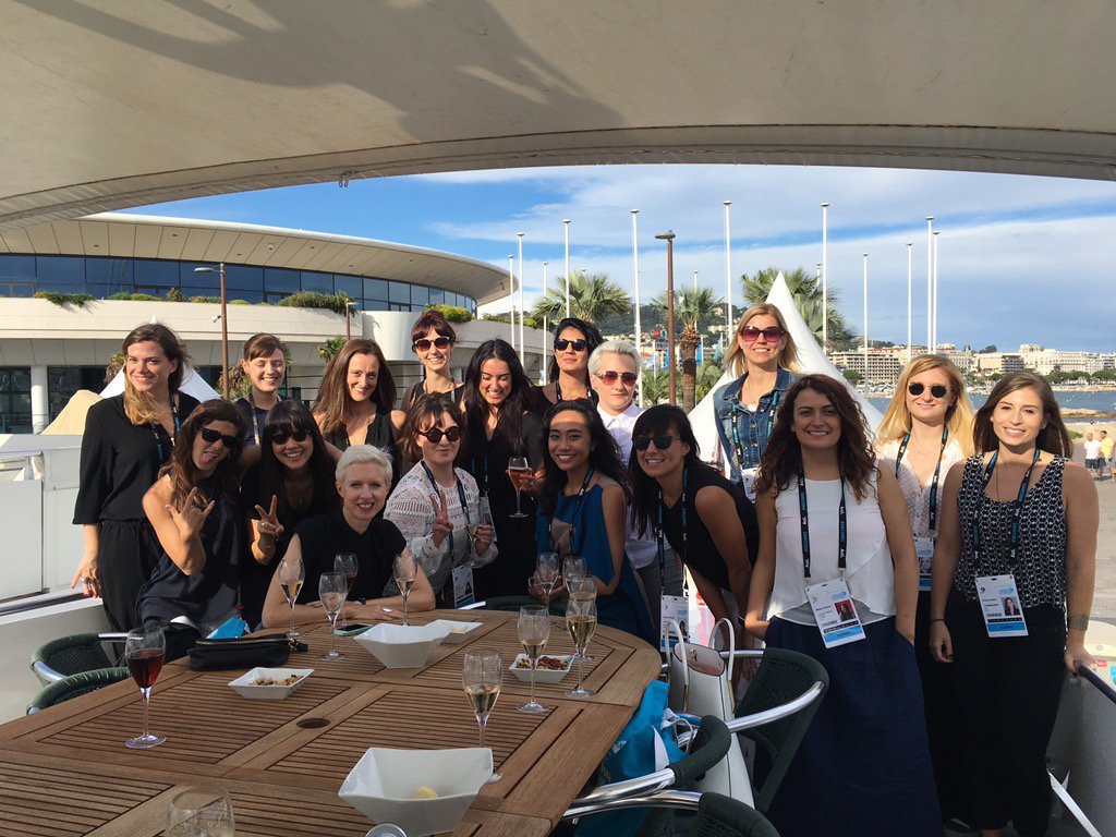 TonyDieste's tweet photo. #CannesLions #SeeItBeIt program, With 15 brilliantly creative women. #Omniwomen Photo Credit via @Sarahmwatson https://t.co/NtCj9UtBMA