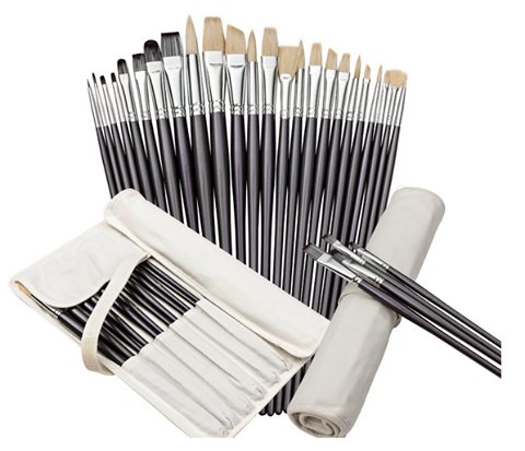 Kylie_Scott's tweet photo. 24 piece premium quality #brush set with canvas carrying case from Keyp Creative! 
https://t.co/pPIH84T6NZ 
#paint https://t.co/BKJFzRys65