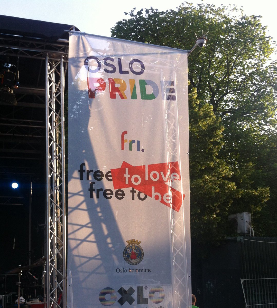 TheOsloBook's tweet photo. Opening night of Pride Park was great. Can't wait for the rest of the weekend. @OsloPride #Pride2016 https://t.co/cvkQaQJCcb