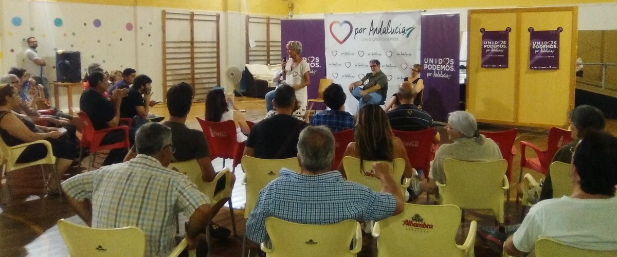 IU_Lepe's tweet photo. Hoy hemos compartido las ganas de cambio ,el 26j Lepe sonríe https://t.co/PnzTig1Nra