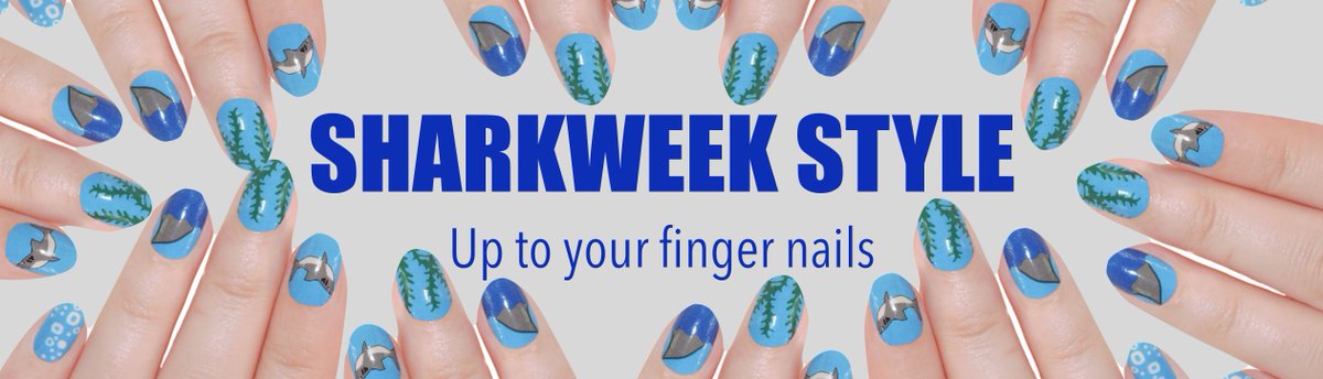 CompulsiveNails's tweet image. ⏰LAST CALL⏰Ordering before midnight today you will receive your #sharknails in time for the start of the #SharkWeek