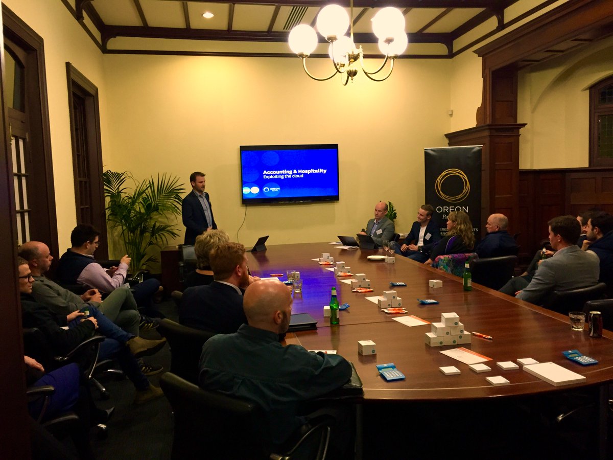 OreonPartners's tweet photo. Fabulous “Exploiting the Xero Cloud” event last night! Thank you @StevenLeaney @DWFoxTuckerLaw @ElevateCloud https://t.co/CQoE1rveFm