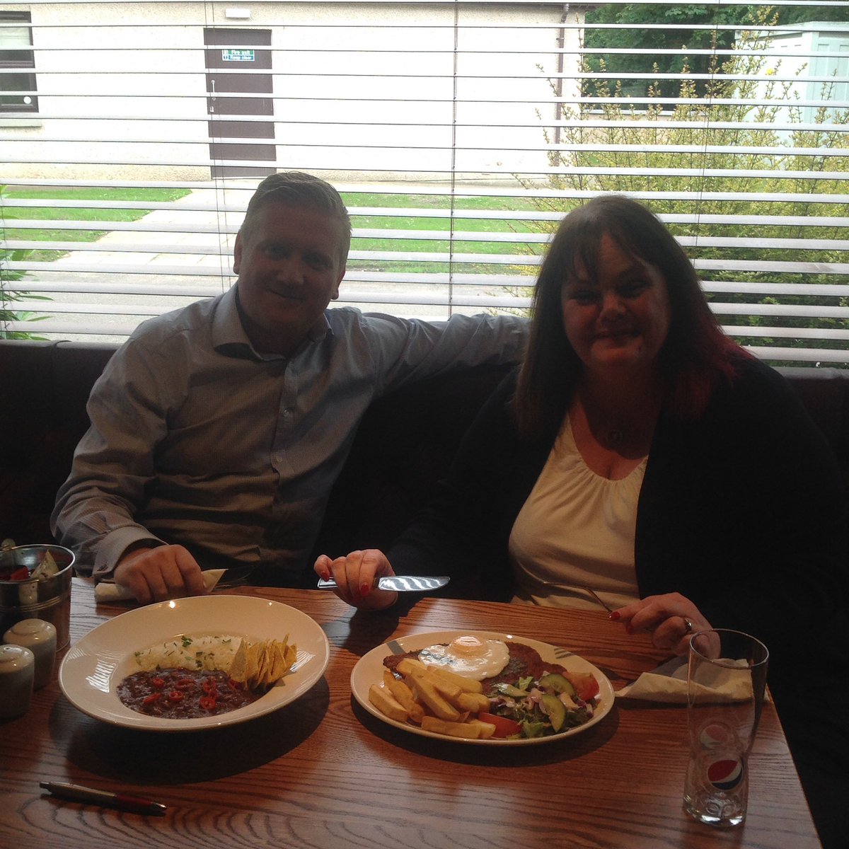 <a href="/philatwhitbread/">Phil Birbeck</a> <a href="/WeAreSUGM/">WeAreSUGM</a> Great catch up with <a href="/CatherineSmi2/">Catherine smith</a> today. Looking forward to smashing targets together