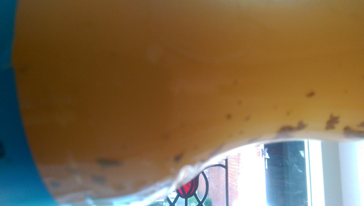 wjb357's tweet photo. In deze #flevosap drijven wel erg vreemde stukjes... pitjes,vlokken?? Toch maar niet drinken #schuddenhelptniet https://t.co/QmODJSVlzZ