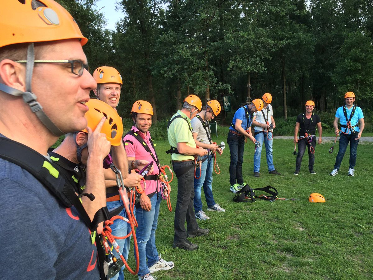 Vooraf nog grote verhalen..... sportief <a href="/TheReps1/">The Reps</a> bij #klimbos #paasloo