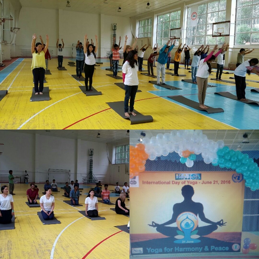 KaznmuUpdates's tweet photo. International day of yoga in kaznmu https://t.co/QzH9oZEWK0
