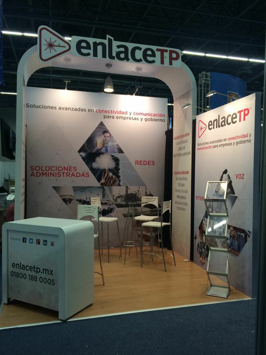 TotalplayEmp's tweet photo. Integración de soluciones en seguridad de la información a la medida en #ExpoTecnología #ITCongress #ExpoTecnología https://t.co/74YNUi7aJA