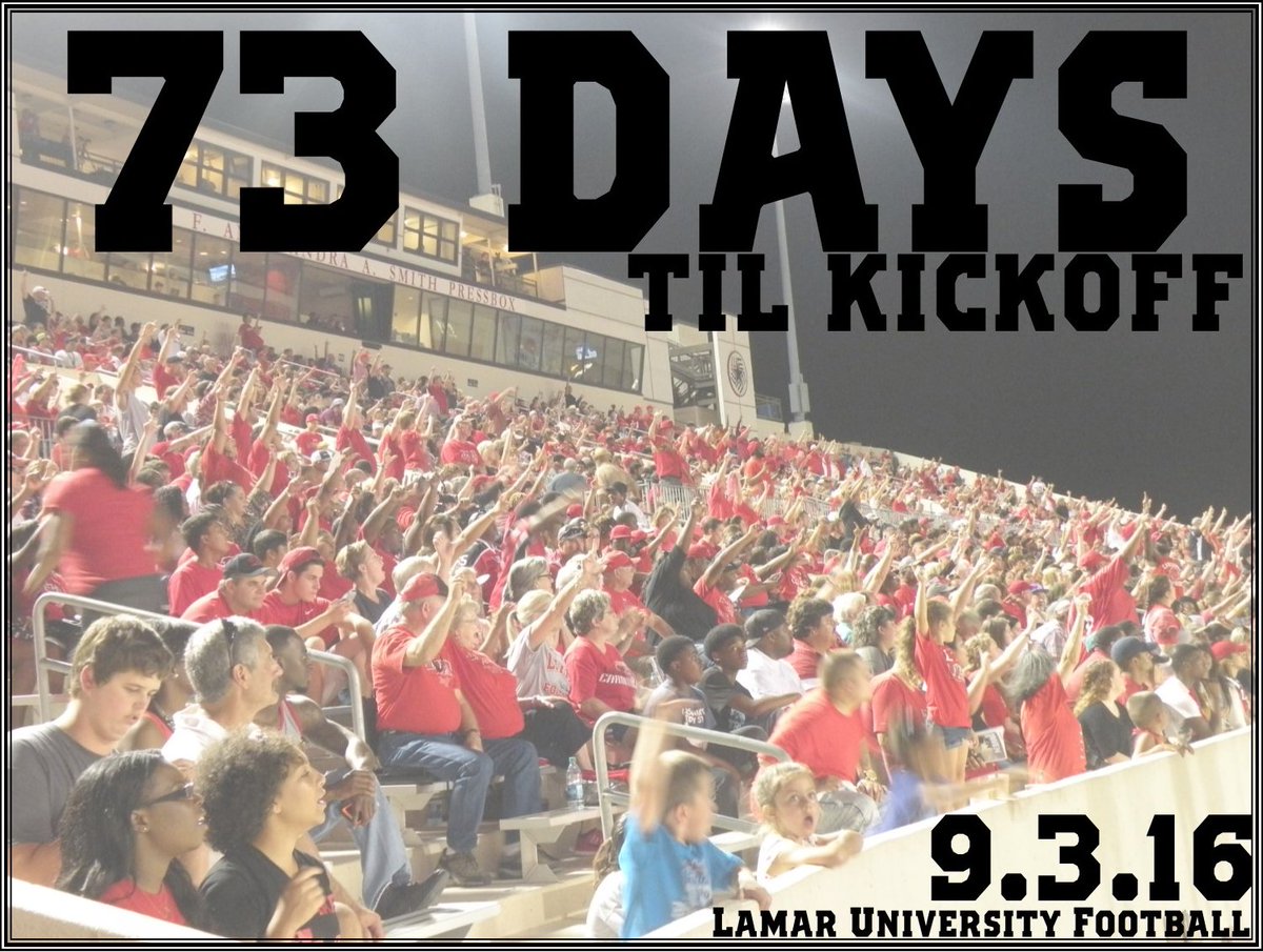 LamarFootball's tweet photo. #73days #lufootball https://t.co/A2z1ztOktm