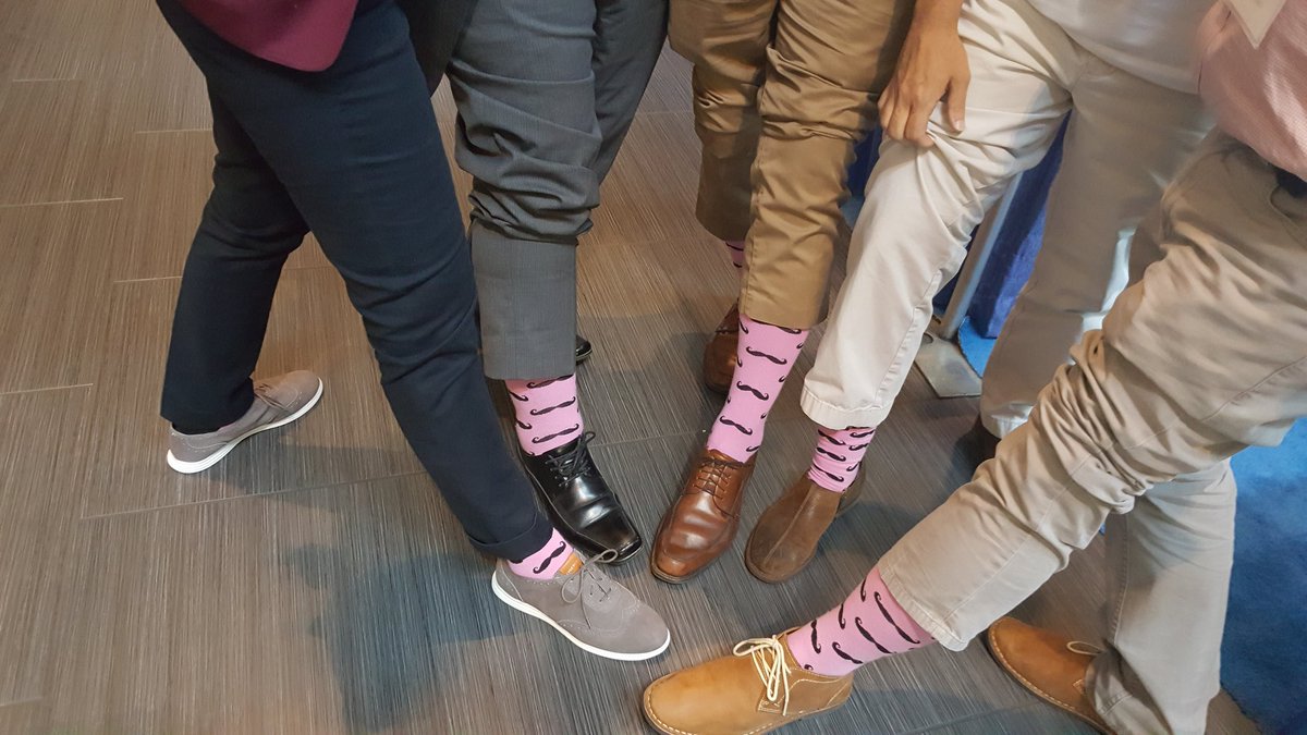 respinal4ever's tweet photo. Day two of #pinksocks connections our tribe has extended with @BannerHealth #TTSPS2016 https://t.co/97Ogk3nVyA