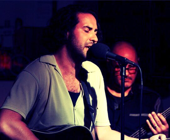 AberrantWay's tweet image. Steve and Rich melting into the music at Cadieux Cafe on June 4th