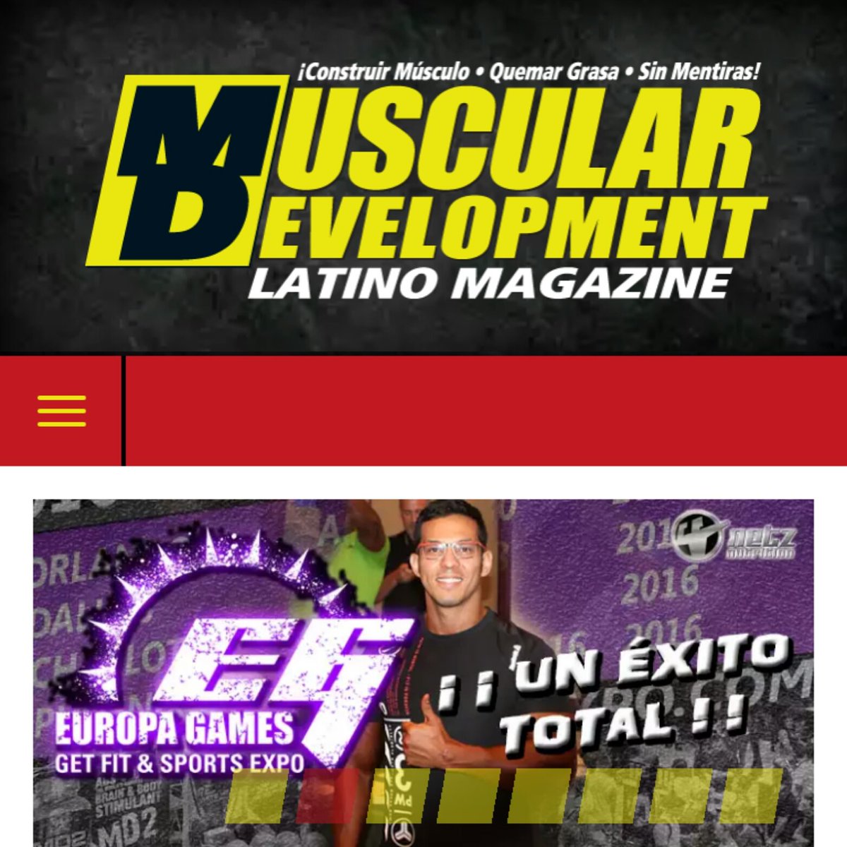 netznutrition's tweet image. Find out about all the details of the Europa Games 2016, visit mdlatino.com  
#MdLatino #EuropaGames2016