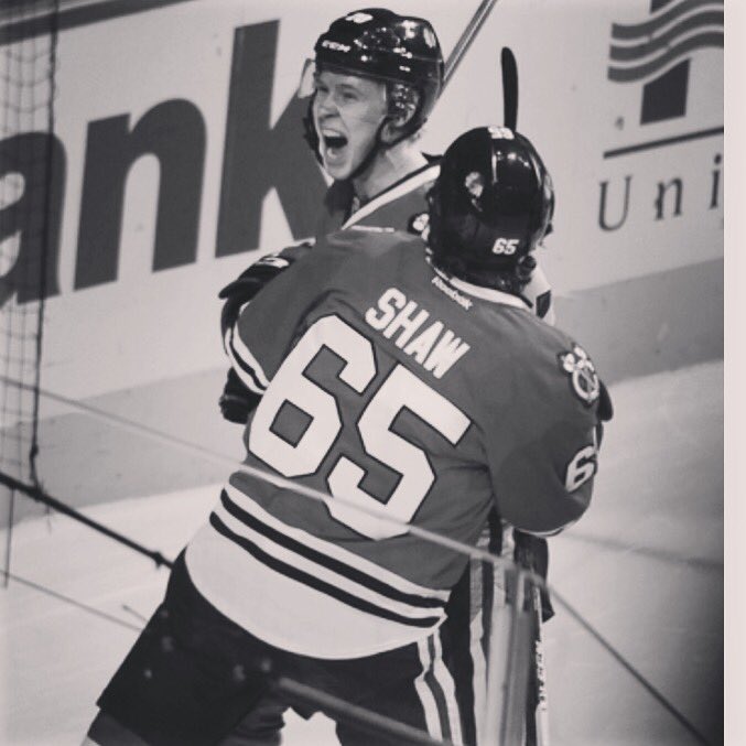 This is how proud and happy I am to be back with @nhlblackhawks for at least one more year.
#IsItOctoberYet