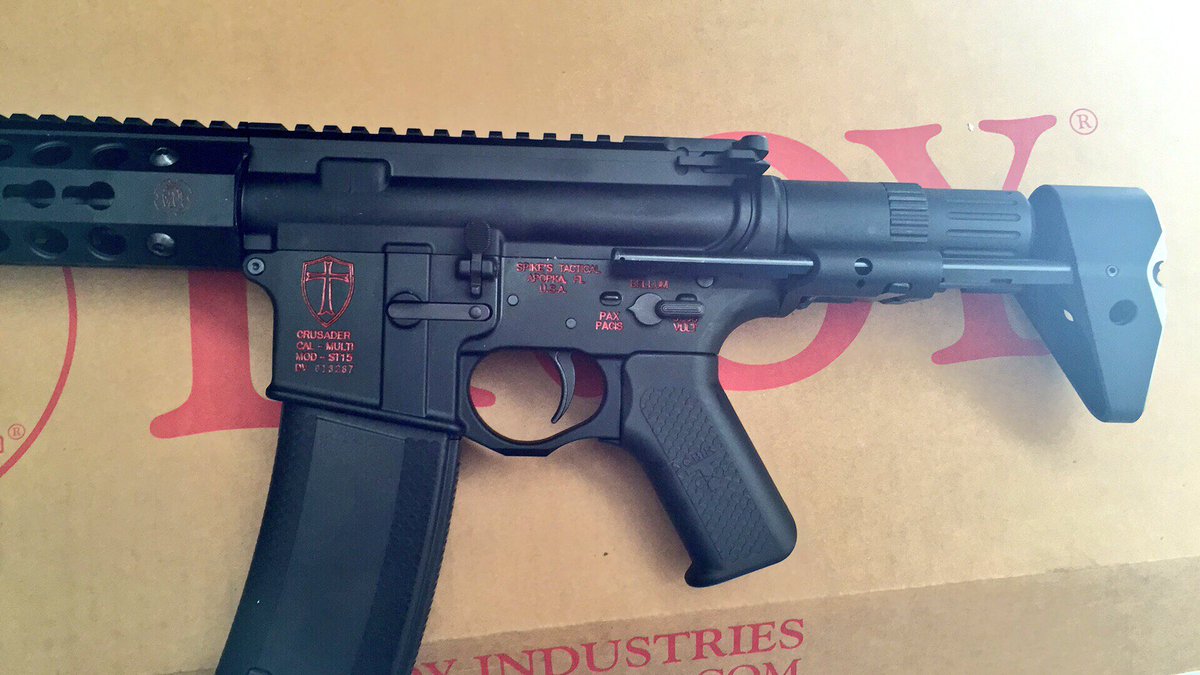 EveryManTact's tweet photo. A new Troy PDW build for a former Devil Dog I am buddies with. #fuckyourban https://t.co/KUg0Y6oooy