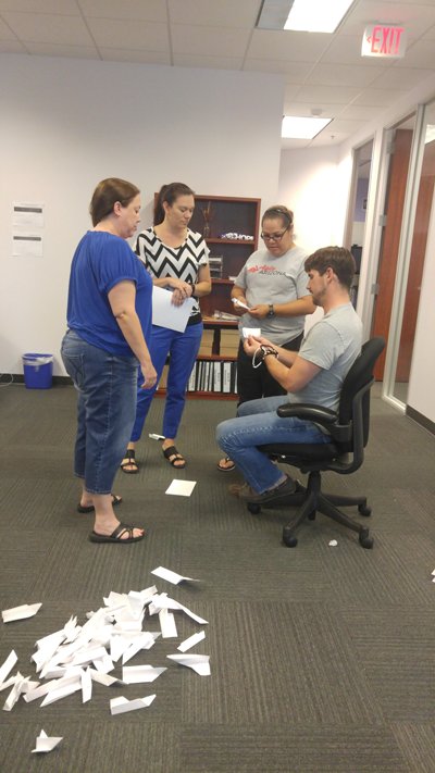 BlueprintEd's tweet photo. @blueprinterin staff training on agile principles at Hope HS Online https://t.co/drmneUrcEN
