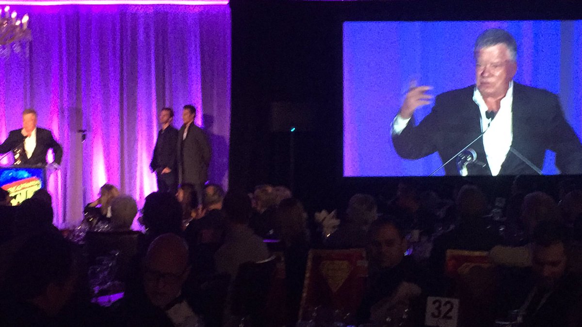 The Official Saturn Awards! (@saturnawards) on Twitter photo BEST TV GUEST STAR goes to <a href="/WilliamShatner/">William Shatner</a> of #Haven PRESENTERS #LucasBrandt & #EricBalfour #SaturnAwards 2016 BEST TV GUEST STAR goes to <a href="/WilliamShatner/">William Shatner</a> of #Haven PRESENTERS #LucasBrandt & #EricBalfour #SaturnAwards 2016