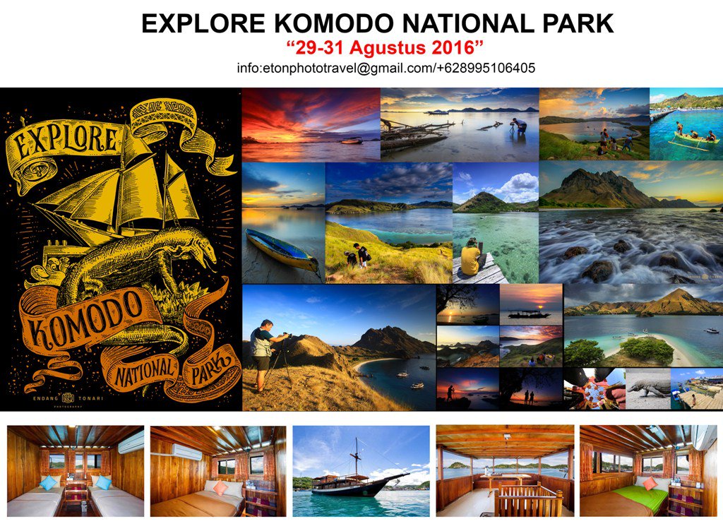 KOMODO TOUR  29-31 AGUSTUS 2016 endangtonari.com/komodo-tour-29…