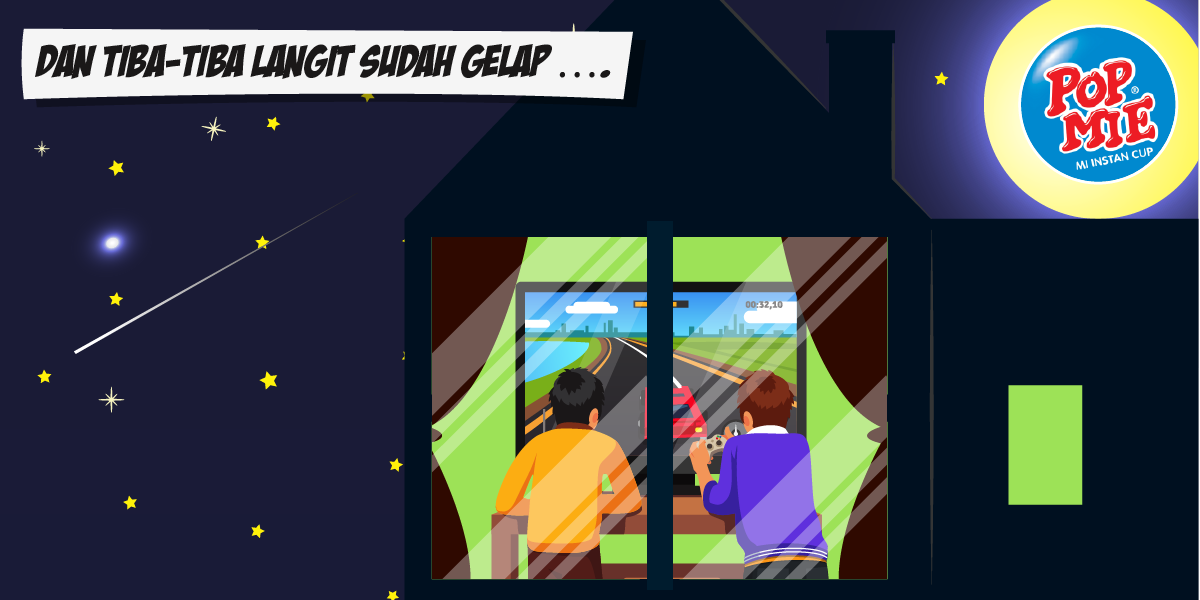 Hayo ngaku siapa di sini yang kalo main game bisa seharian sampe lupa kalo langit udah gelap?