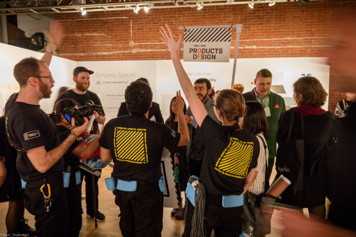 wanteddesign's tweet photo. At #WantedDesign @svaPoD students presented #ACCESSLTD investigating access through design https://t.co/unFgBD7JOD https://t.co/6kbJWT4WfZ