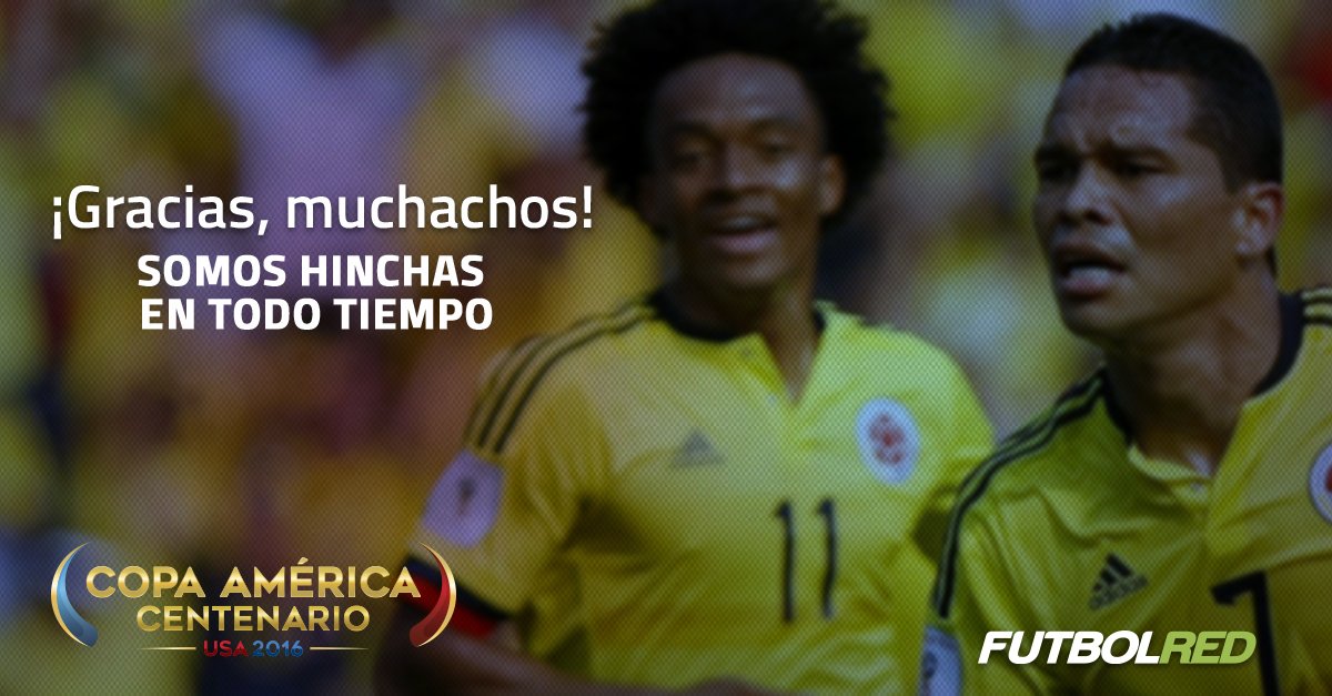 Aunque el marcador no fue el esperado, no nos podemos olvidar de la gran labor de la <a href="/FCFSeleccionCol/">Selección Colombia</a> #Copa100